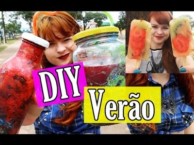 DIY Verão: Mason Jar, Cropped e Sorvete!