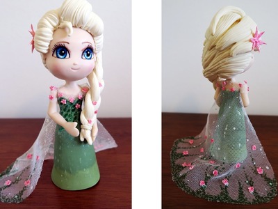 Biscuit: Elsa do "Frozen - Febre Congelante"