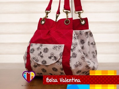 Bolsa mochila de tecido Valentina - Maria Adna Ateliê - Cursos e aulas de bolsas de tecido e couro
