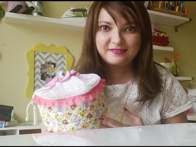 Cesta com Tela da Jê