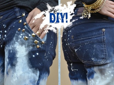 DIY: Customizando Calça Jeans - Inspiração Calvin Klein
