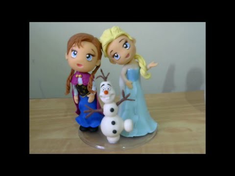 Turma do Frozen - Olaf - PARTE 2 - Canal Aula de Biscuit