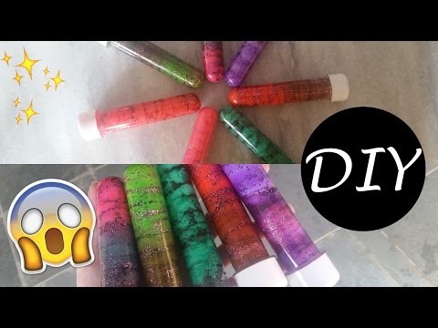 DIY galáxia engarrafada.Bottle Nebula