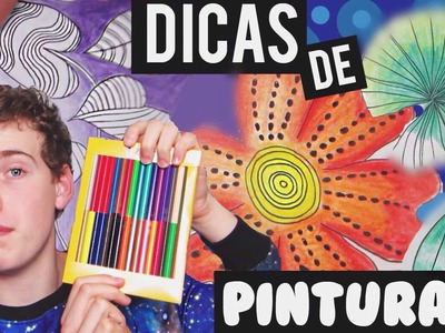Dicas de pintura com lápis para seu livro de colorir