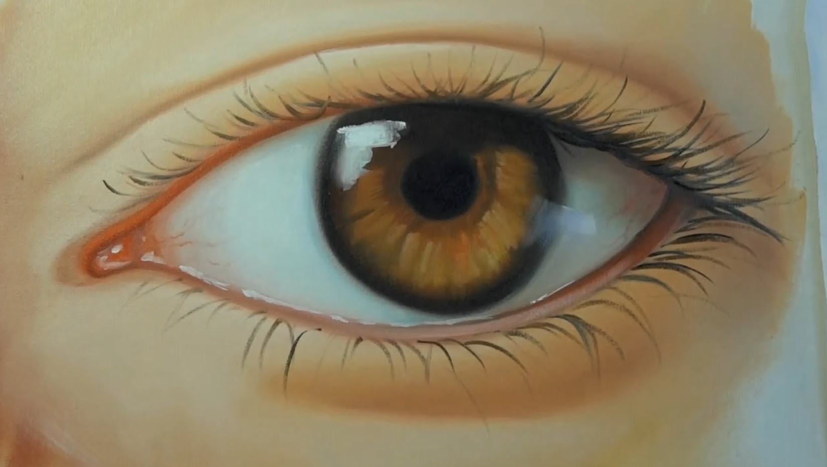 Como Pintar :  Olho Realista