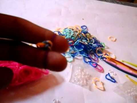 Como fazer pulseira de elastico