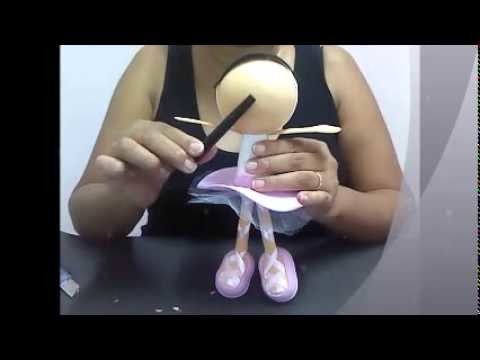 DIY Fofucha bailarina ultimo