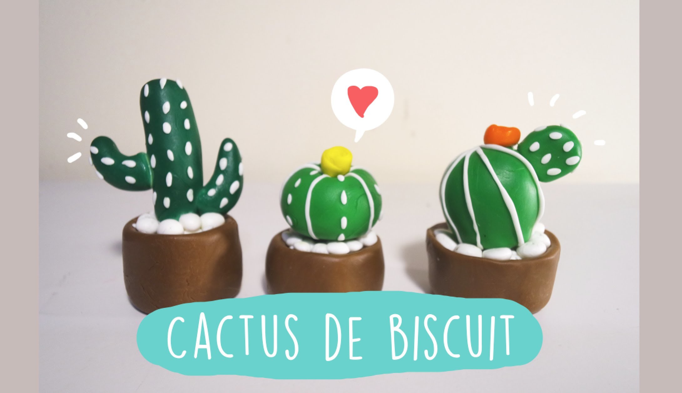 DIY Cactus de Biscuit | Cadê o meu Café