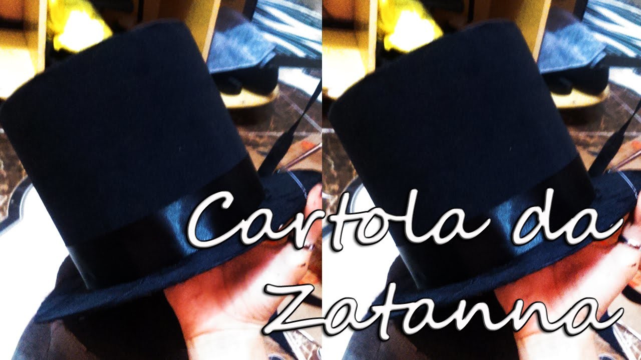 DIY - cartola Zatanna DC