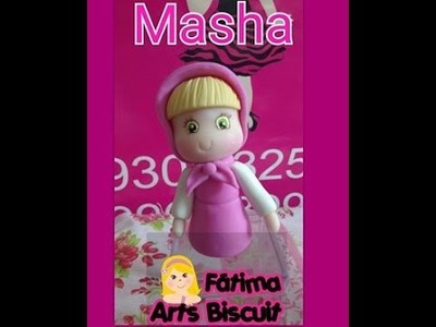 DIY Masha Lembrancinha  na caixa de acrilico ( BIY MASHA E O URSO )
