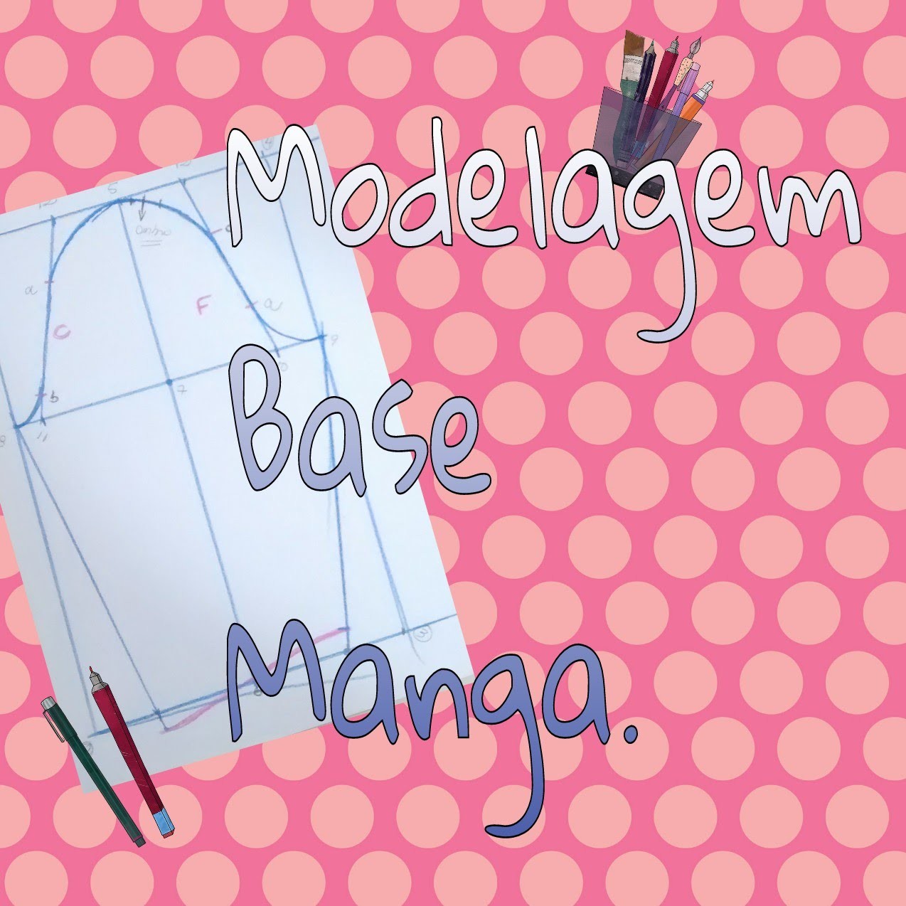 Modelagem Base Manga pra Tecido Plano ou Malha. DIY