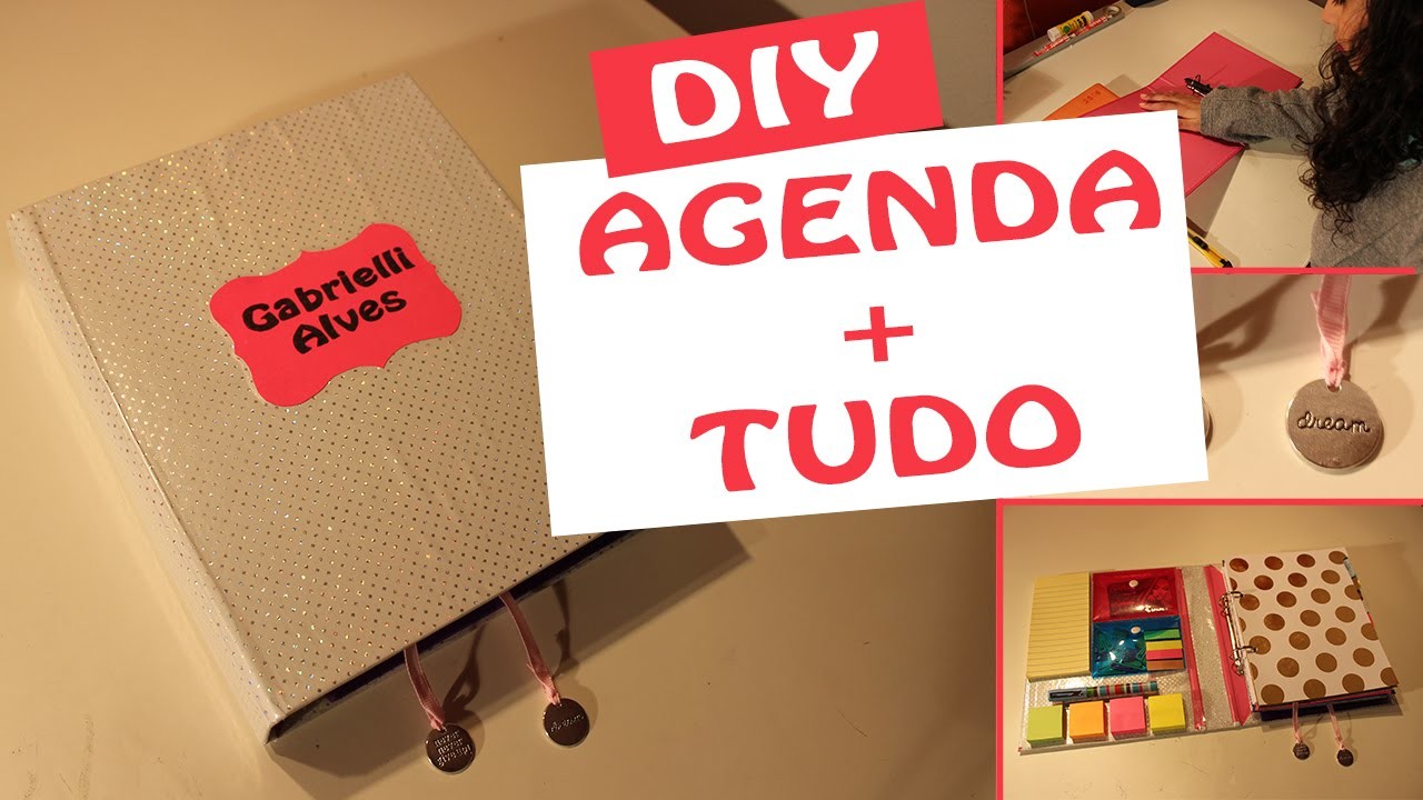 DIY | AGENDA + TUDO | Gabrielli Alves