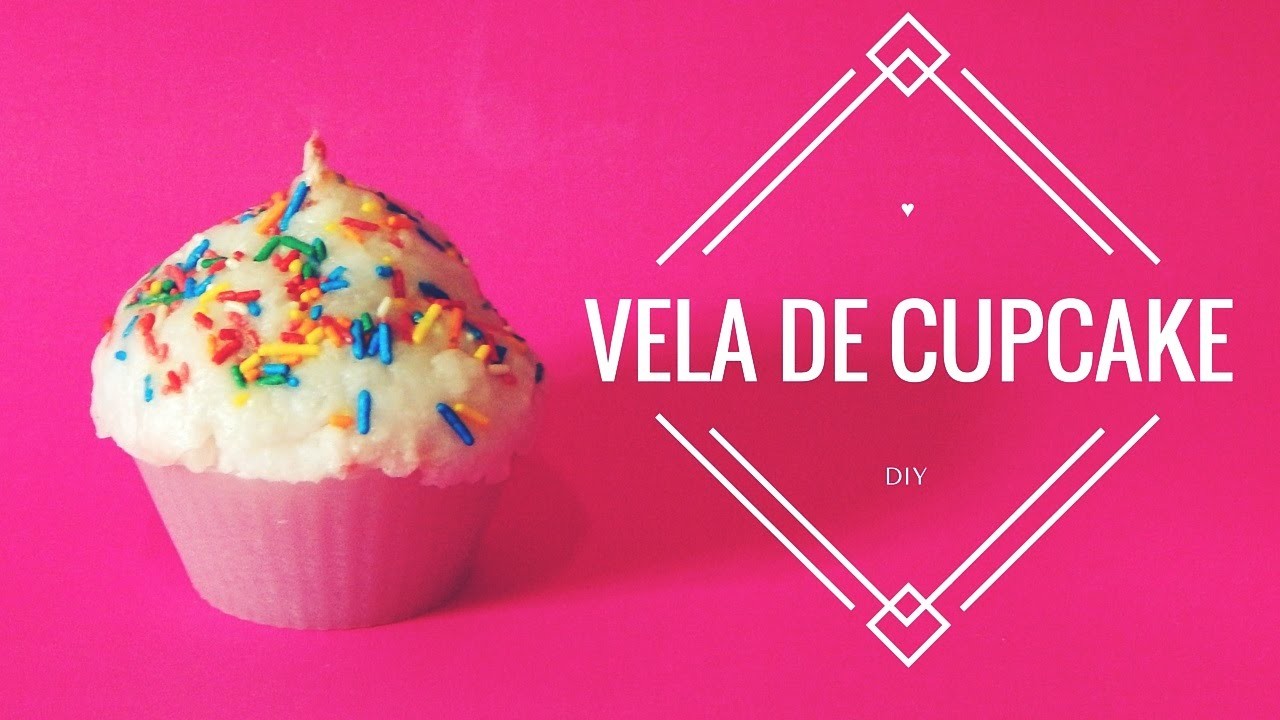 Vela de Cupcake • DIY ♡