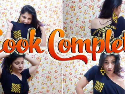 DIY: Costumizado Blusa Look Completo
