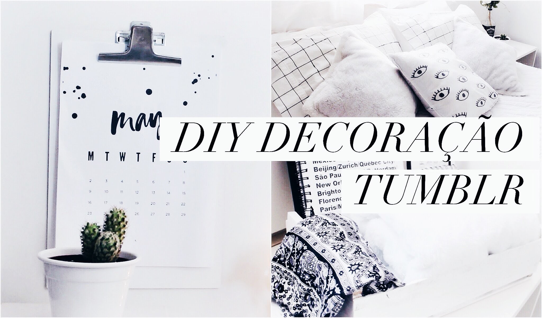 DIY. Decoração Tumblr.Pinterest