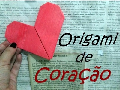 DIY - Origami de Coração - Especial dia das Mães |  How to make Origami Heart - Special day Mother