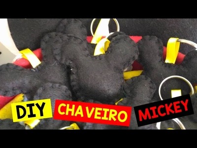 DIY: Chaveiro do Mickey