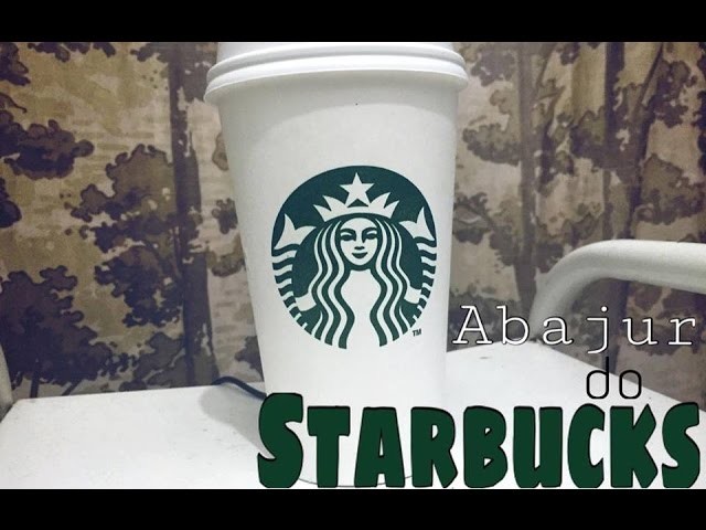 Abajur do Starbucks