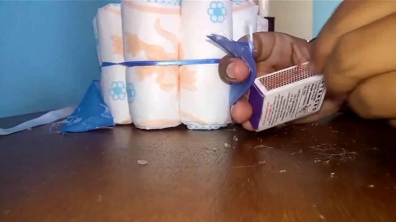 Diy - bolo de fraldas