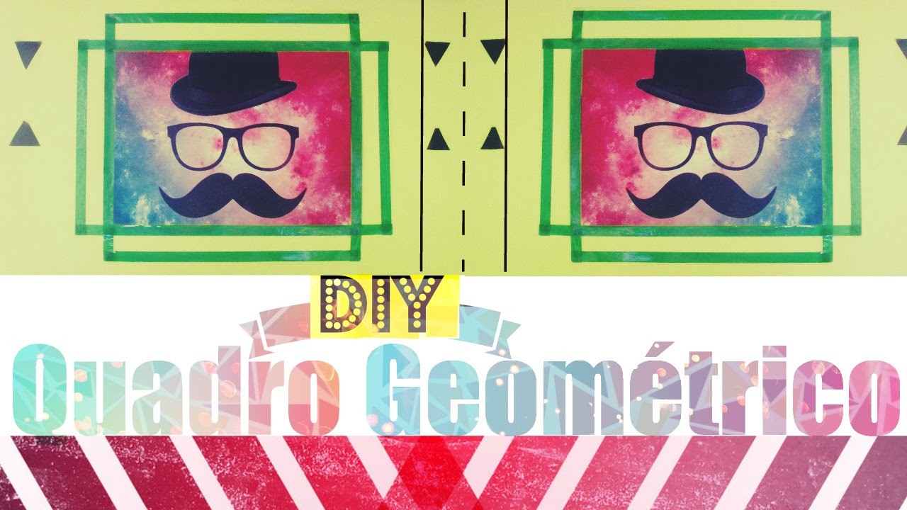 DIY. Quadro Geométrico