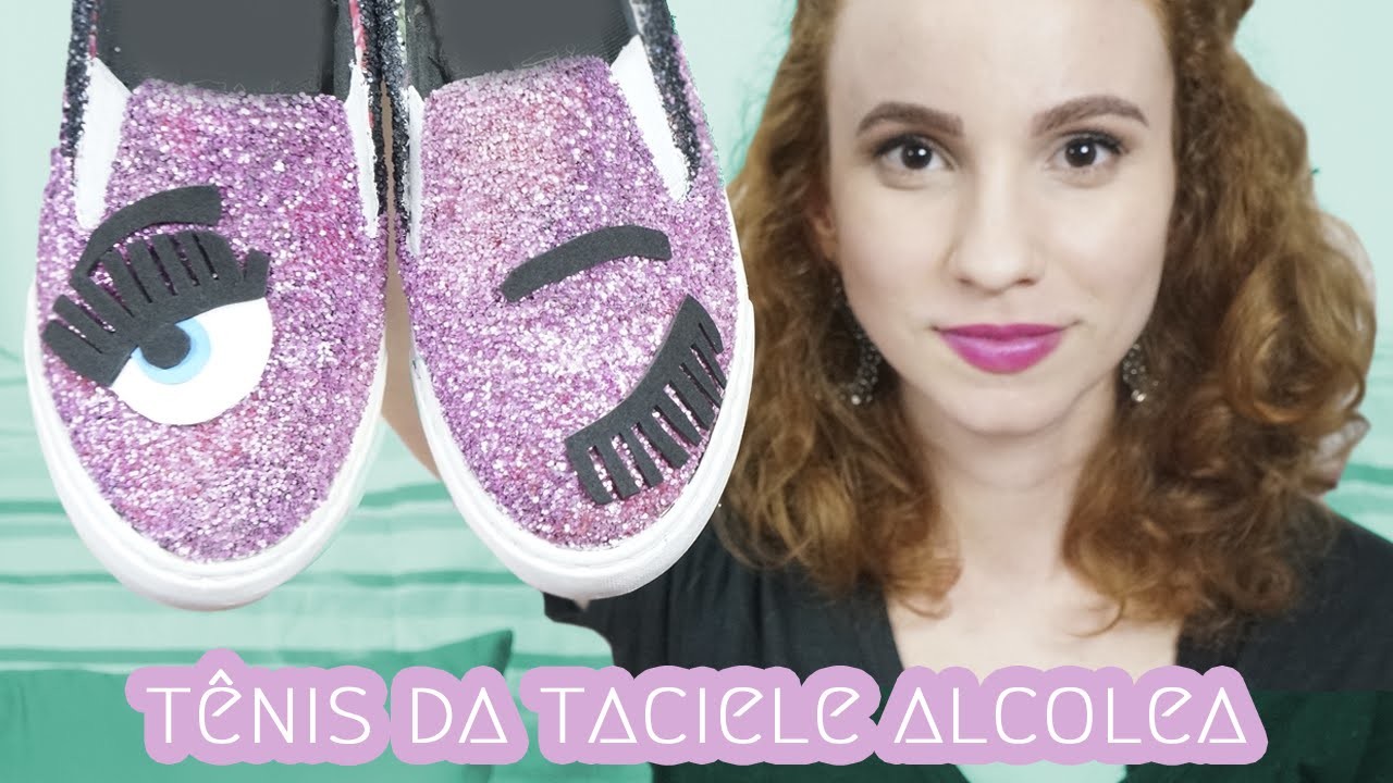Eu fiz o sapato da Taciele Alcolea - DIY