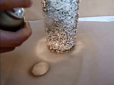 DIY: Como Fazer Garrafas Decoradas - Reciclagem, Artesanato.