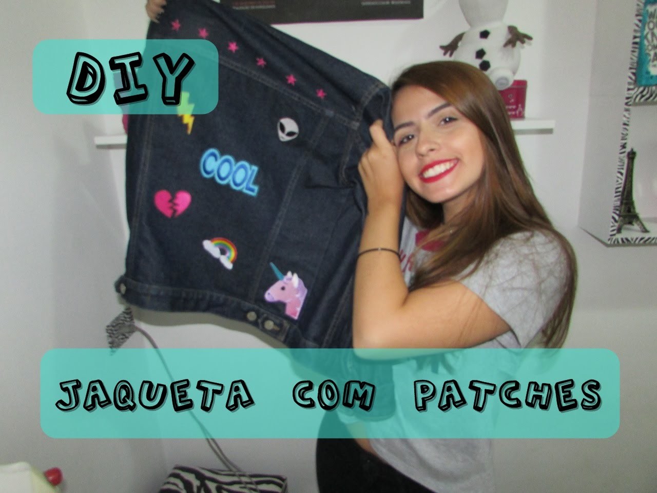 DIY: Jaqueta com Patches