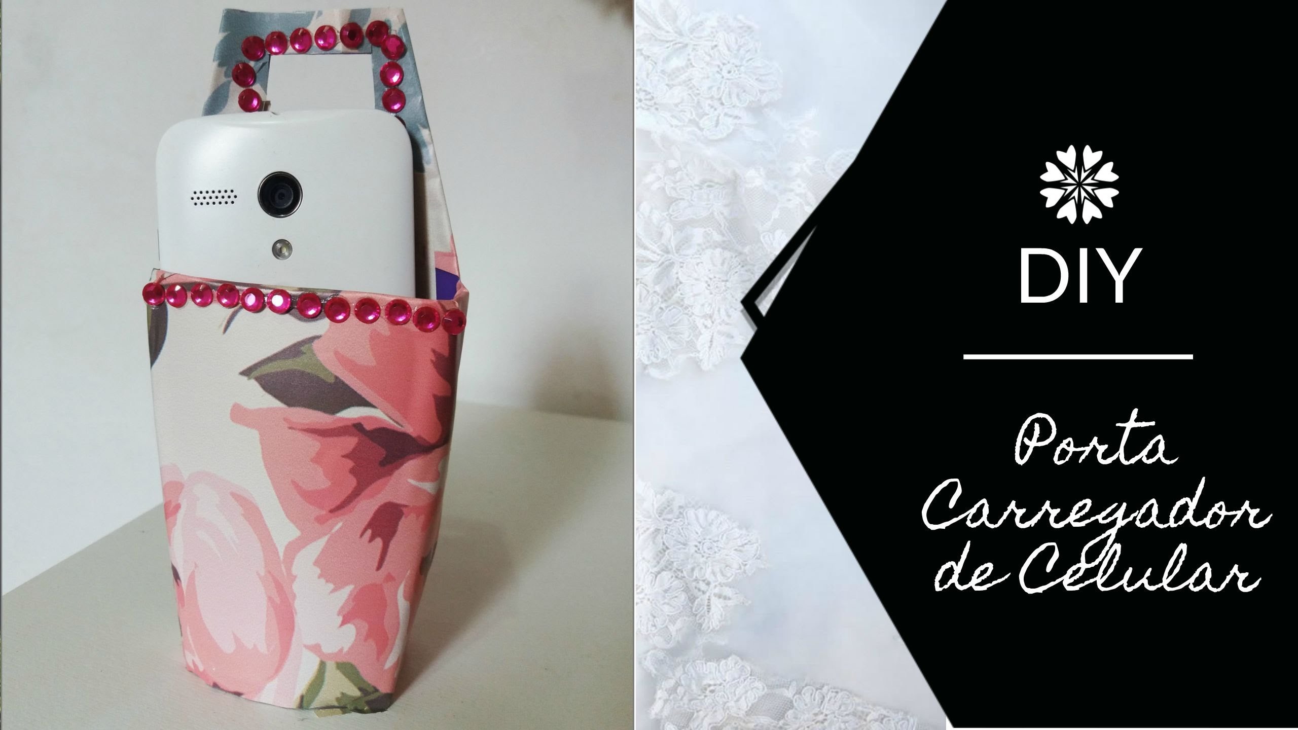 DIY Porta Carregador de Celular