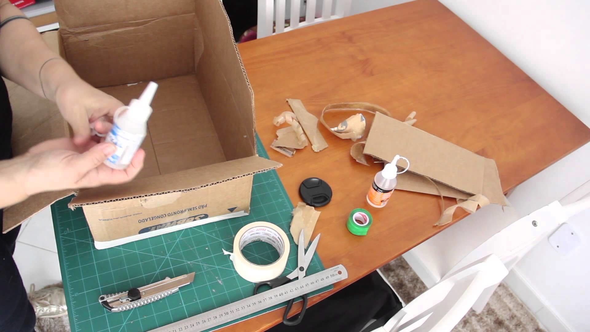 DIY - Organizador (como fazer a caixa)  ✂️ Artesanato