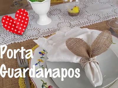 Porta Guardanapos Para Páscoa - DIY - Super Simples - By Página da Kika.