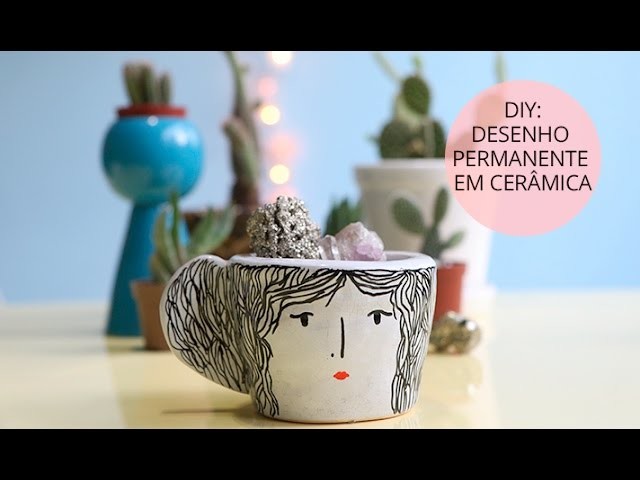 DIY - Desenho permanente em cerâmica