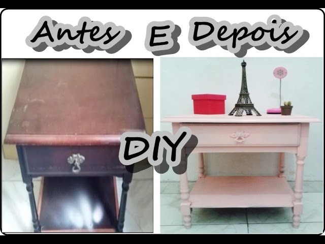 Como reformar um móvel velho DIY