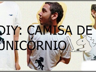 DIY: CAMISA DE UNICÓRNIO