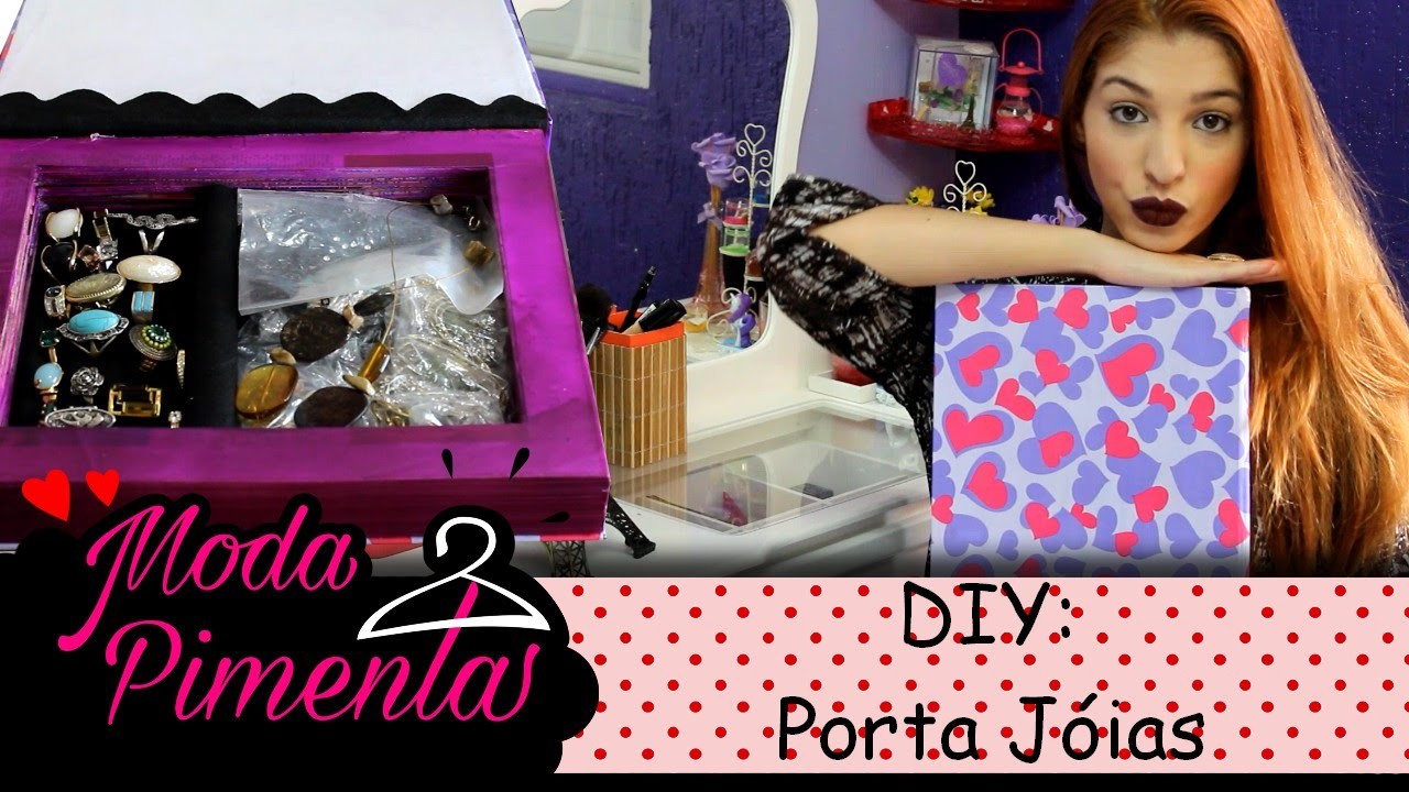 DIY:: Porta Jóias Livro