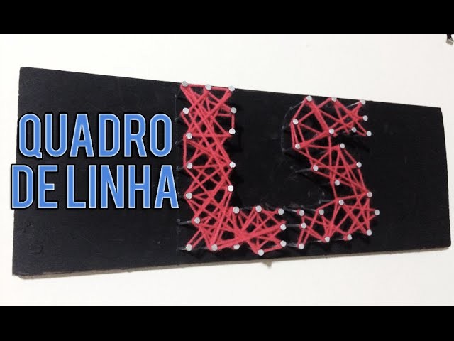 DIY: QUADRO DE LINHA DE LÃ- LUAN SANTANA -puLSação LS ep.59
