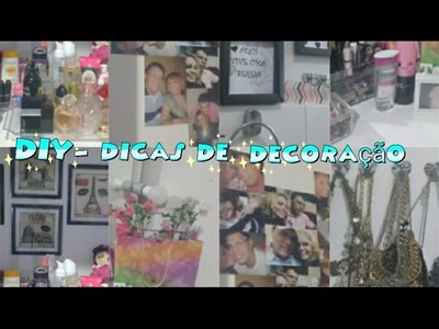 DIY- dicas de decoração (quarto e banheiro)!