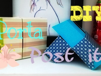 #5 DIY: Porta Post it por Nathi Ferreira #vidadepanda
