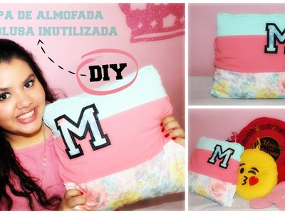 Como fazer capa de almofada por MARINA MARQUES #DIY #ficadica