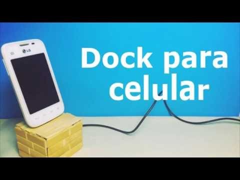 DIY l Dock para celular