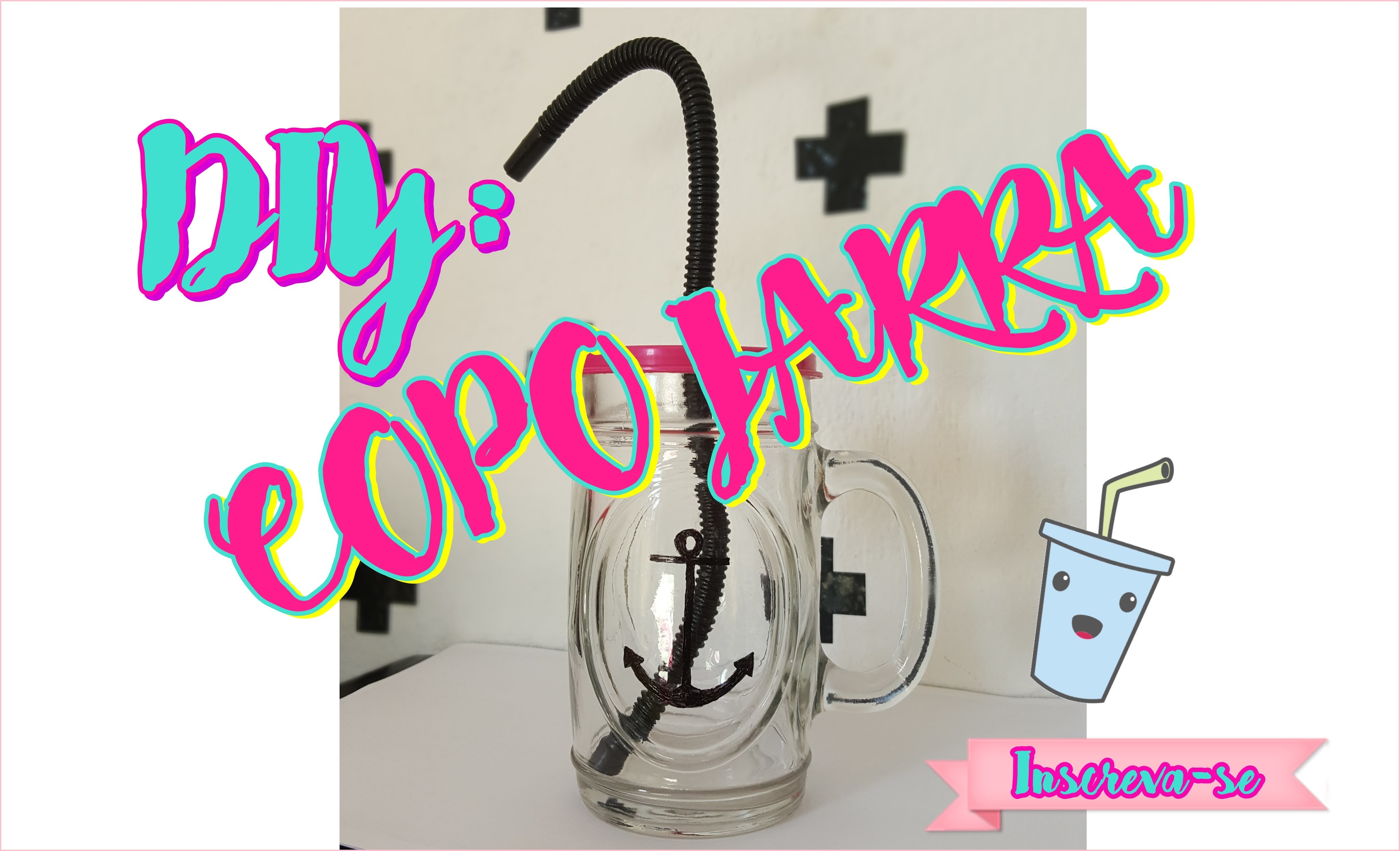 Faça você mesmo: Copo jarra | Diy: Mason Jar