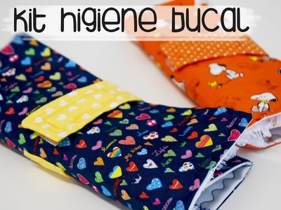 Estojo Higiene Bucal | Adulto e Infantil
