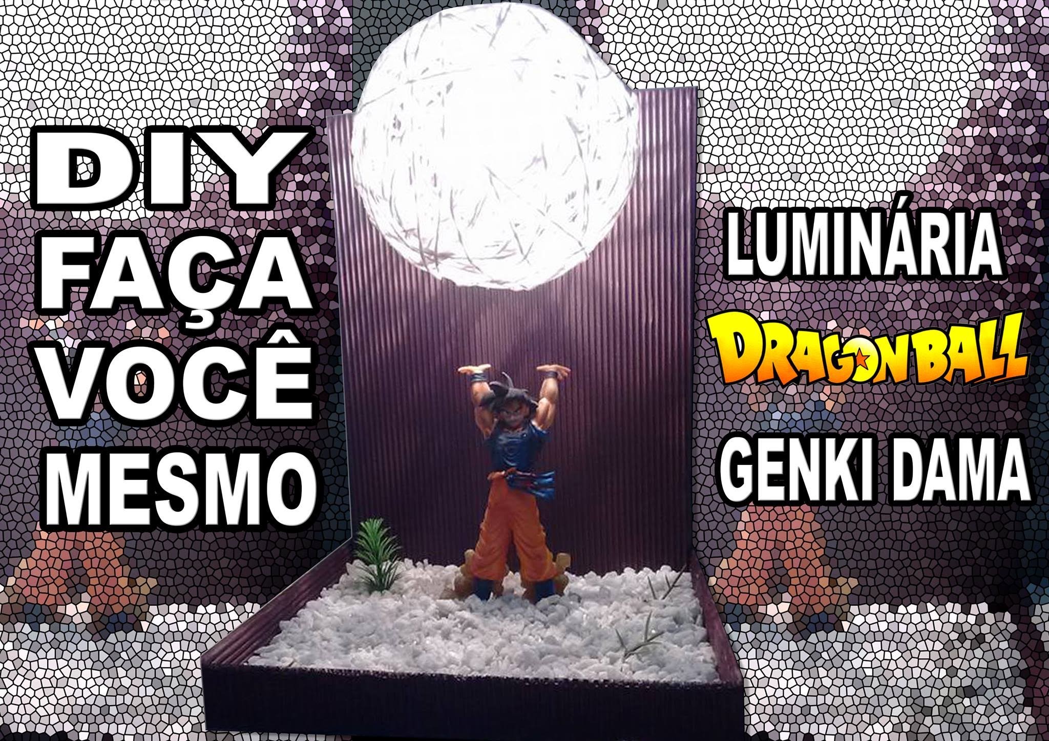 DIY - Luminária Goku Dragon Ball Genki Dama
