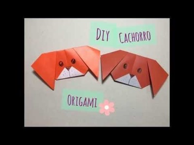 Diy - Cachorro de papel fácil (Origami)