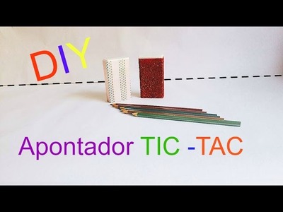 DIY- Apontador Tic-Tac