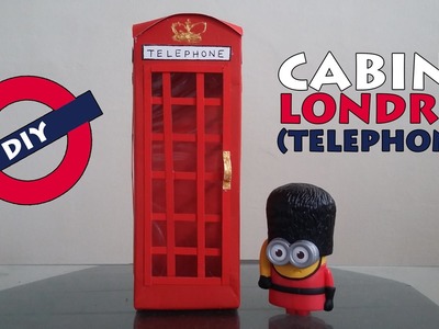 DIY | CABINE TELEFÔNICA DE LONDRES
