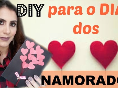 DIY Cartão para o dia dos NAMORADOS | Gislaini Rodrigues