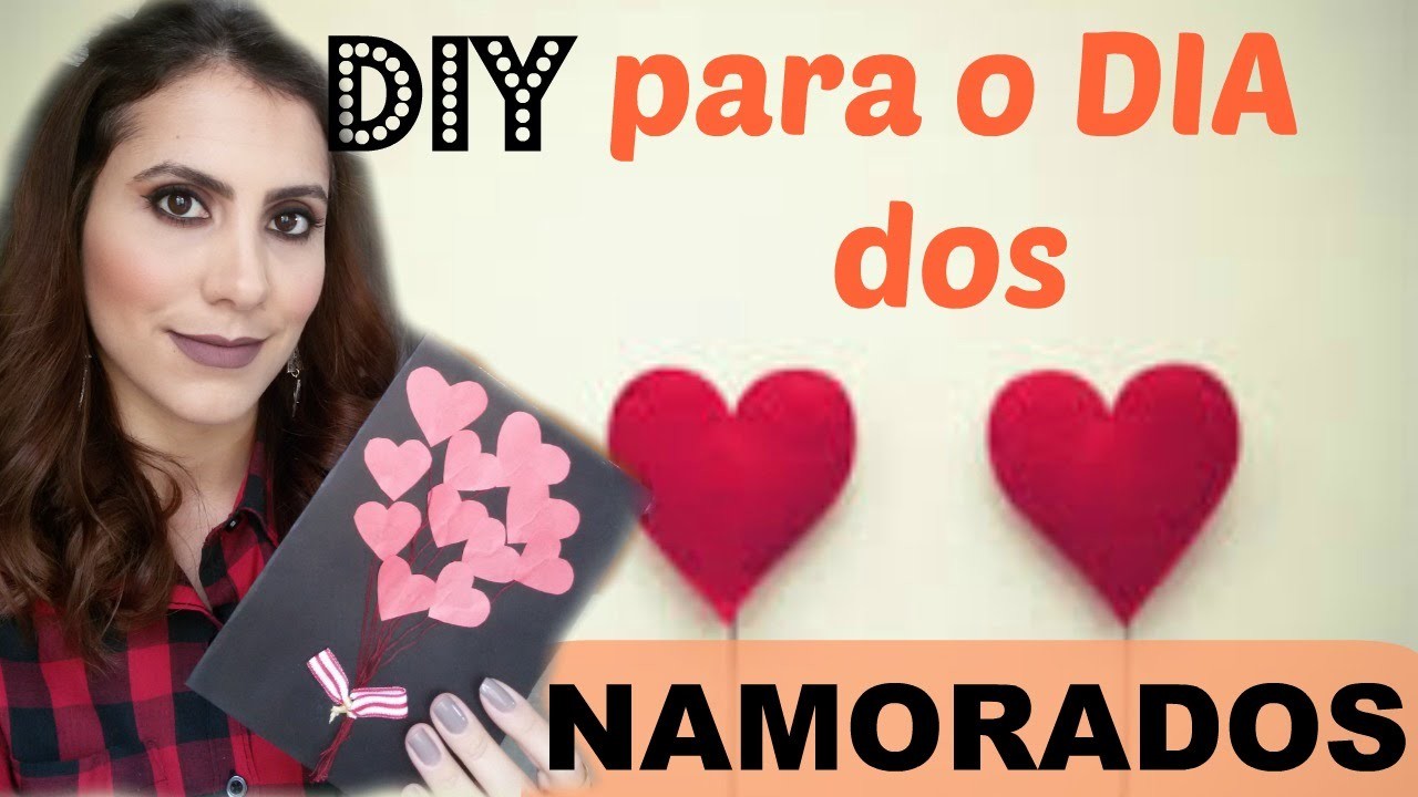 DIY Cartão para o dia dos NAMORADOS | Gislaini Rodrigues