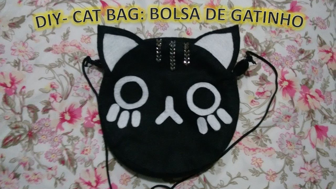 DIY - Cat Bag: Bolsa de gatinho