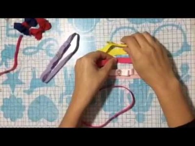 DIY : Como fazer uma faixa de bebê com laço Chanel parte 2