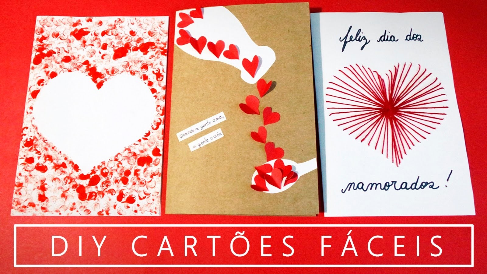 Faça Você Mesmo: Cartão para Dia dos Namorados | DIY